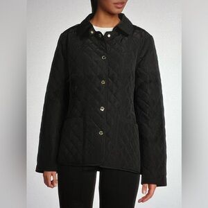 Michael Kors Black Quilted Barn  Jacket XL